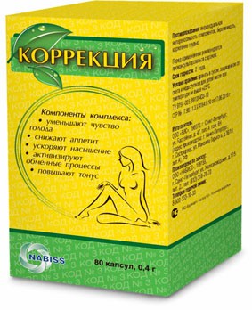 КОРРЕКЦИЯ КАПС. 0,4Г №80 (БАД) - Белоярск